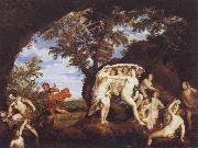 Albani Francesco Diana and Actaeon painting